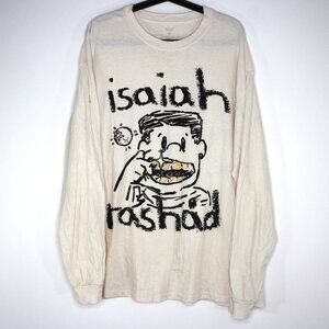 Isaiah Rashad Mens XL TDE Lil Sunny Vacation Tour Concert T-Shirt H893